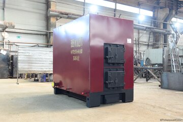 Котел на дровах водогрейный